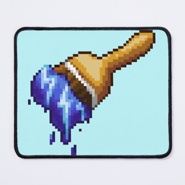 Item preview, Neopet Electric Blue Paint Brush Pixel Art designed and sold by AyrosArts.