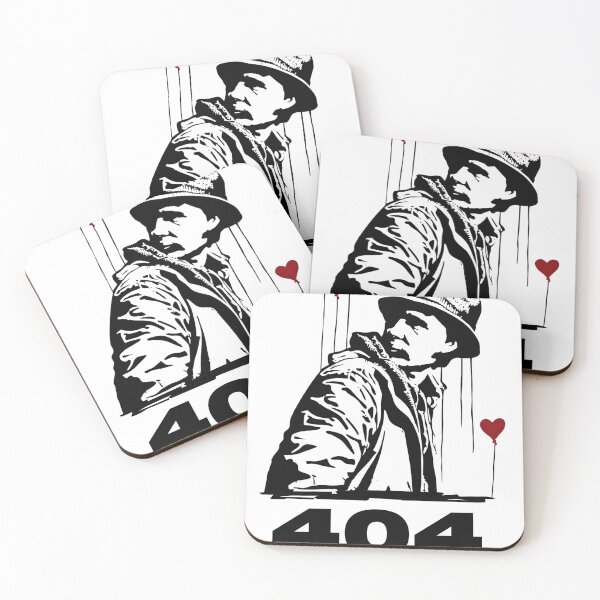 Item preview, 404 Love Not Found Stencil Graffiti Street Art designed and sold by collectees1.