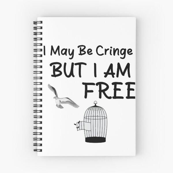Item preview, I May Be Cringe, But I Am Free - Unique and Expressive Tee for Free Spirits designed and sold by HaHaArtwork.