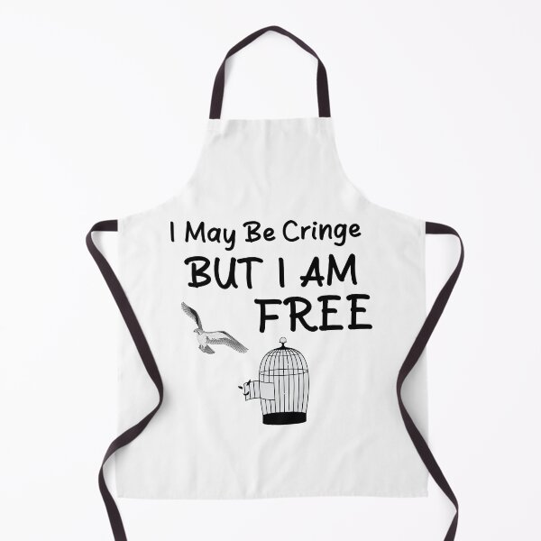 Item preview, I May Be Cringe, But I Am Free - Unique and Expressive Tee for Free Spirits designed and sold by HaHaArtwork.
