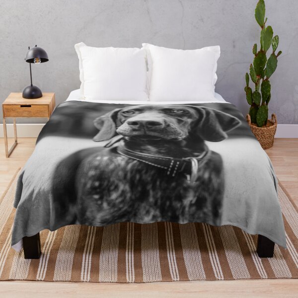 Item preview, Black and White German Shorthaired Pointer Photo designed and sold by TheAnimalZ00.