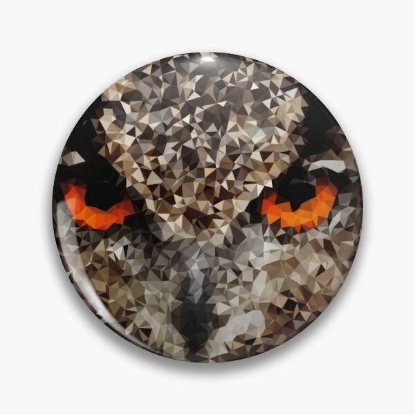 Item preview, Owl Low Polygon Digital Low Poly Art designed and sold by SpiroJo.