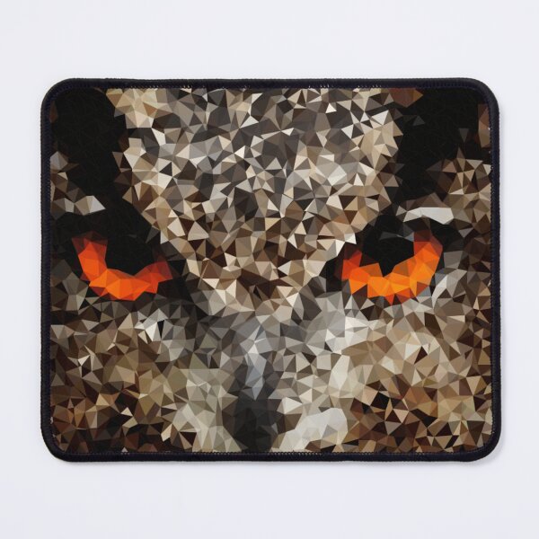 Item preview, Owl Low Polygon Digital Low Poly Art designed and sold by SpiroJo.
