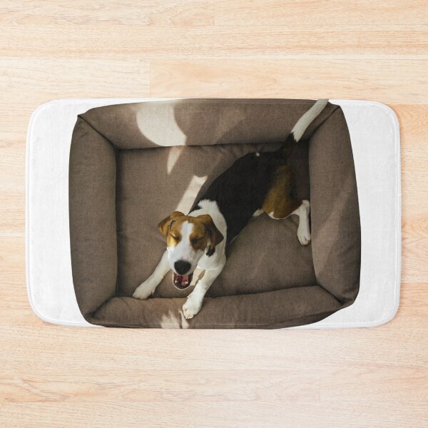 Item preview, Cute Beagle Dog In Their Bed designed and sold by TheAnimalZ00.