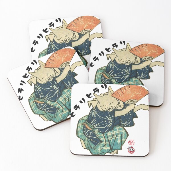 Item preview, God Luck Monsters  - Cats inviting dance designed and sold by ZENBIENT-COWBOY.