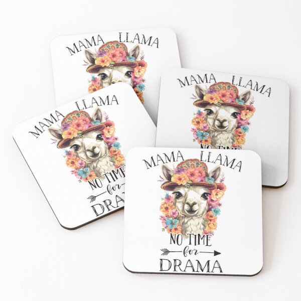 Item preview, Mama Llama No Time For Drama  designed and sold by Driftwood Spirits.