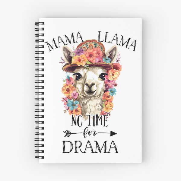 Item preview, Mama Llama No Time For Drama  designed and sold by Driftwood Spirits.