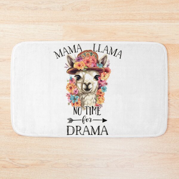 Item preview, Mama Llama No Time For Drama  designed and sold by Driftwood Spirits.
