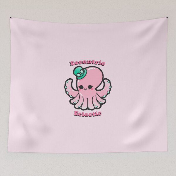 Item preview, Eccentric Eclectic Octopus designed and sold by Mint Garden.