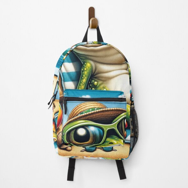 Item preview, Cartoon Frog "Life's a Beach" designed and sold by Zestpond.
