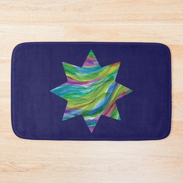 Item preview, Colorful Oceanic Star designed and sold by Alexandria Levin.