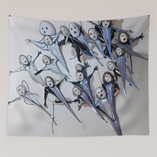 Item preview, Ghostly gang designed and sold by Glenbobagins.