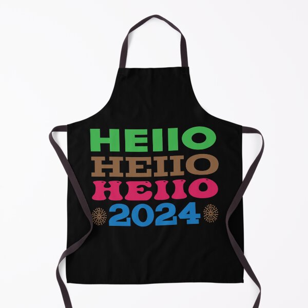 Item preview, Hello hello hello 2024, A Happy New Year! designed and sold by Cerulean-Shop.