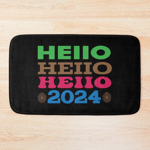 Item preview, Hello hello hello 2024, A Happy New Year! designed and sold by Cerulean-Shop.