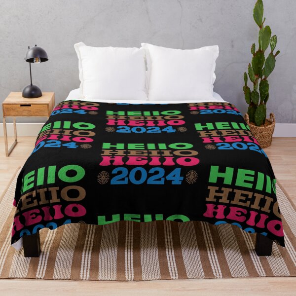 Item preview, Hello hello hello 2024, A Happy New Year! designed and sold by Cerulean-Shop.
