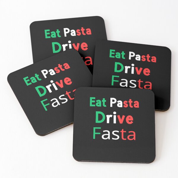 Item preview, eat pasta drive fasta designed and sold by artcultreone.