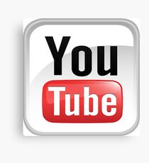 Youtube Canvas Print