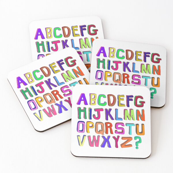 Item preview, Alphabet A-Z block letters woodcut designed and sold by janusa.