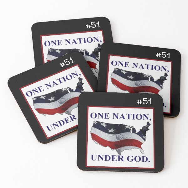 Item preview, #51 ONE NATION, UNDER GOD  designed and sold by PatriotCat.