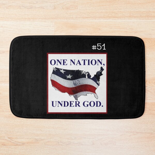 Item preview, #51 ONE NATION, UNDER GOD  designed and sold by PatriotCat.