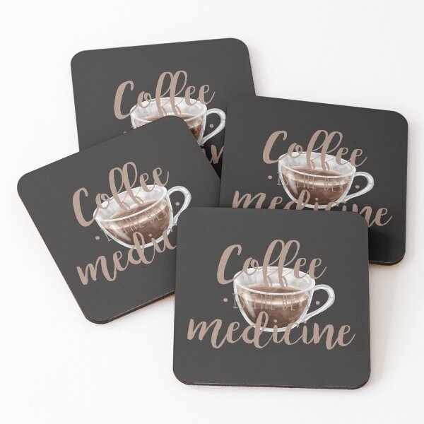 Item preview, Coffee Is The Best Medicine Tshirts designed and sold by Shevonda Thomas.