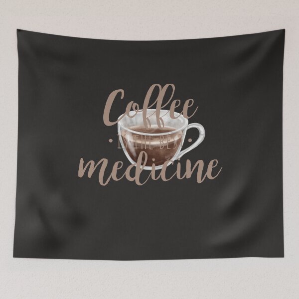 Item preview, Coffee Is The Best Medicine Tshirts designed and sold by Shevonda Thomas.
