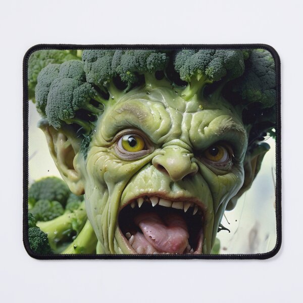 Item preview, The Scary Broccoli Monster designed and sold by TheArtOfPat.