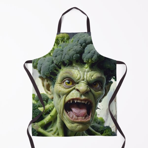 Item preview, The Scary Broccoli Monster designed and sold by TheArtOfPat.