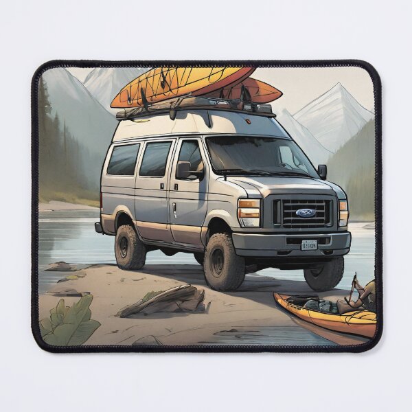 Item preview, Overlanding, van life in Alaska mountains designed and sold by TouchofAlaska.