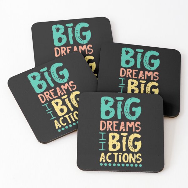 Item preview, Big Dreams Big Actions designed and sold by MillenniumDrip.