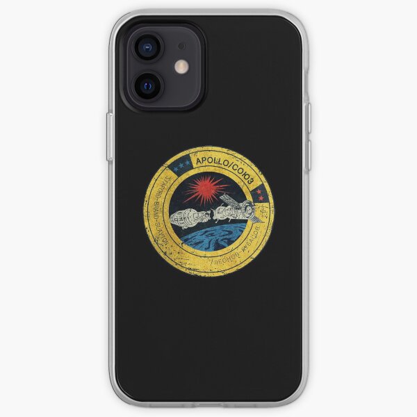 Apollo Soyuz Vintage Emblem iPhone Soft Case