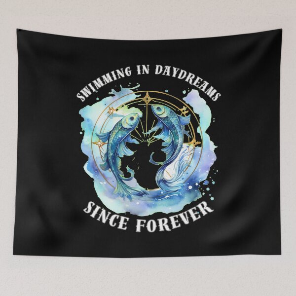 Item preview, Swimming In Daydreams Since Forever designed and sold by ZodiacWonders.