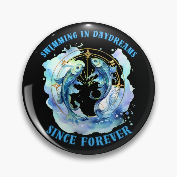 Item preview, Swimming In Daydreams Since Forever. pisces season designed and sold by ZodiacWonders.