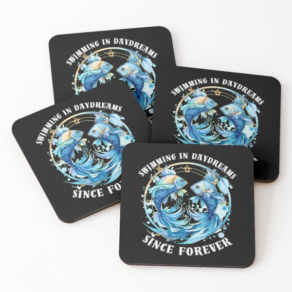 Item preview, Swimming In Daydreams Since Forever. pisces horoscope designed and sold by ZodiacWonders.