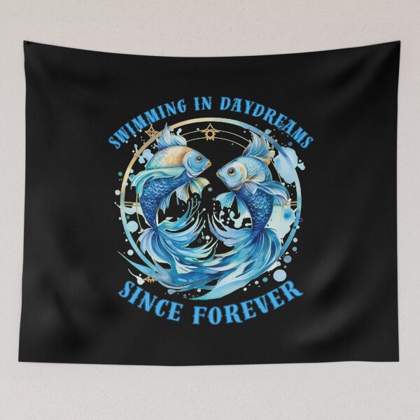 Item preview, Swimming In Daydreams Since Forever. sun in libra designed and sold by ZodiacWonders.