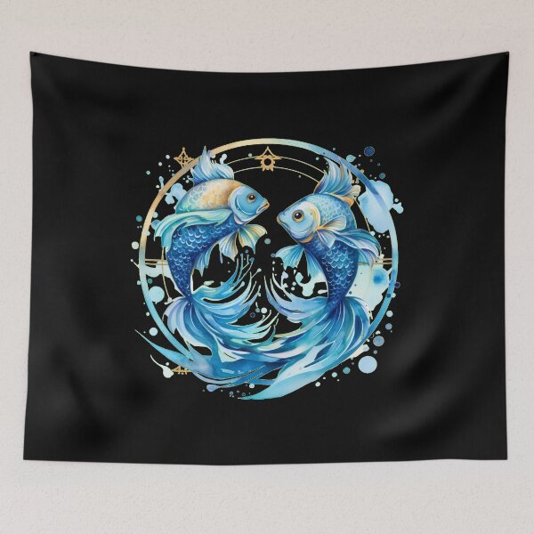 Item preview, Pisces Sign designed and sold by ZodiacWonders.