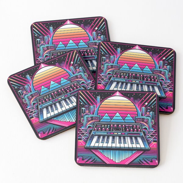 Item preview, 80s Synth designed and sold by NeonNestAppr.
