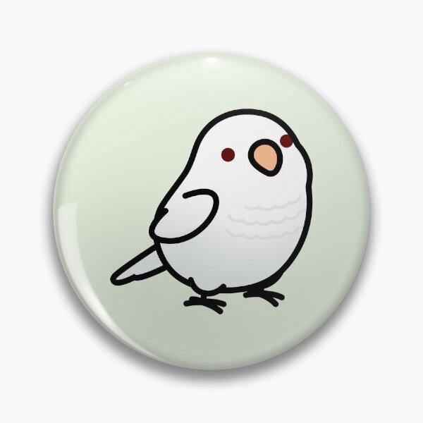 Item preview, Chubby Albino Quaker Parrot designed and sold by birdhism.