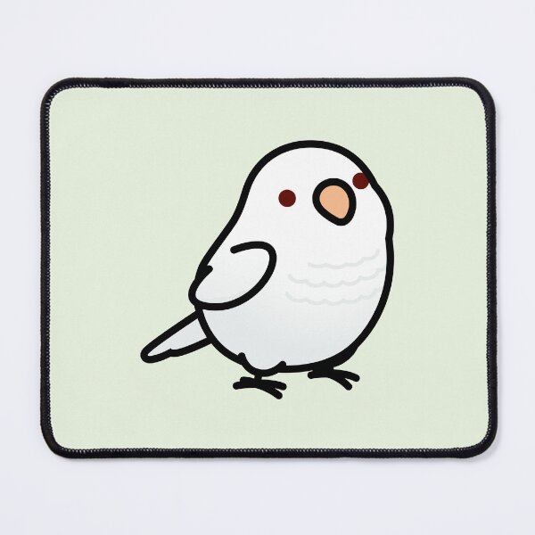 Item preview, Chubby Albino Quaker Parrot designed and sold by birdhism.