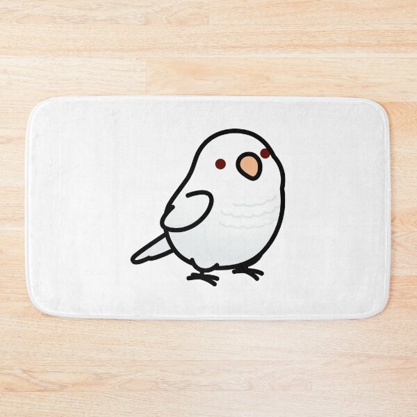 Item preview, Chubby Albino Quaker Parrot designed and sold by birdhism.