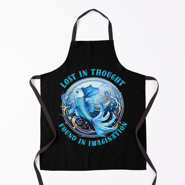 Item preview, Lost In Thought, Found In Imagination. pisces sign designed and sold by ZodiacWonders.