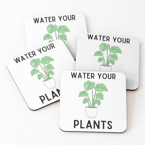 Item preview, Plants Water Reminder designed and sold by QUOTABLE STICKERS.