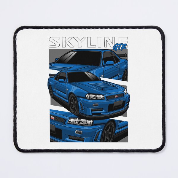 Item preview, Nissan Skyline GTR Blue designed and sold by vektoranda.
