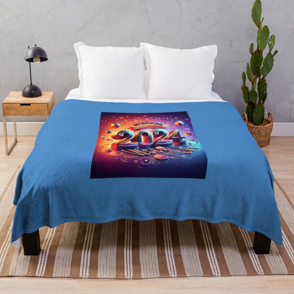 Item preview, Happy New Year 2024 designed and sold by AwesomeDigiShop.