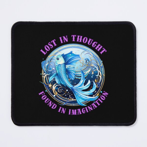 Item preview, Lost In Thought, Found In Imagination. pisces season designed and sold by ZodiacWonders.