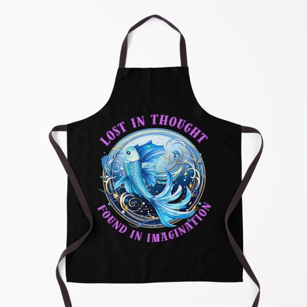 Item preview, Lost In Thought, Found In Imagination. pisces season designed and sold by ZodiacWonders.
