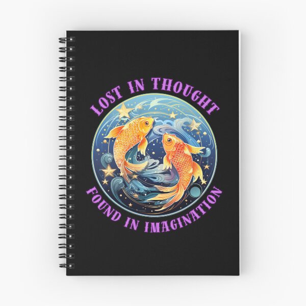 Item preview, Lost In Thought, Found In Imagination. pisces march designed and sold by ZodiacWonders.