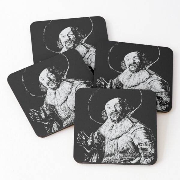 Item preview, The Merry Drinker Frans Hals Minimal Version designed and sold by pelagio.