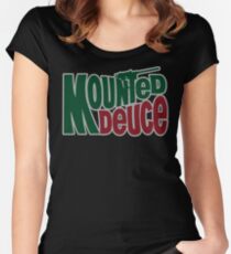 Mounted Deuce Women's Fitted Scoop T-Shirt