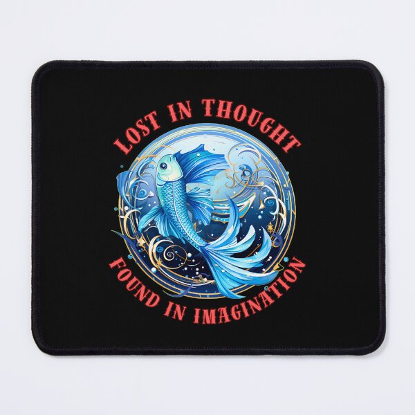 Item preview, Lost In Thought, Found In Imagination. pisces horoscope designed and sold by ZodiacWonders.